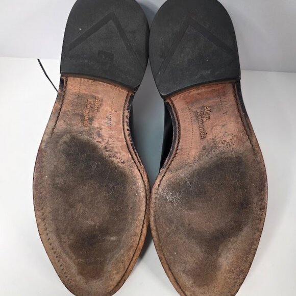 Allen Edmonds Delray Blucher Split Toe Dress Shoes Men\'s 10